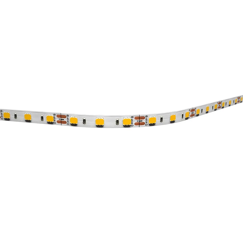 Fita de LED 3000K branco quente, acabamento natural