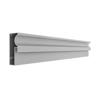 Perfil para porta RX 1004, acabamento anodizado fosco