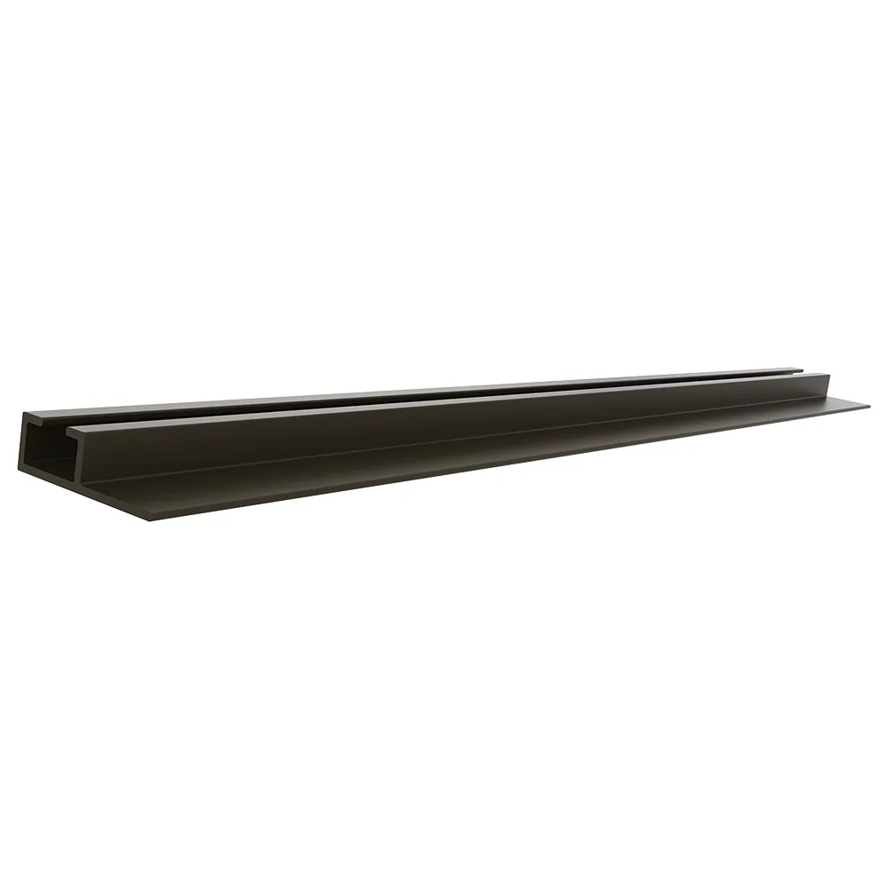 Trilho RX 1049, acabamento pintura bronze 1003