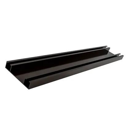 Trilho RX 1052, acabamento pintura bronze 1003