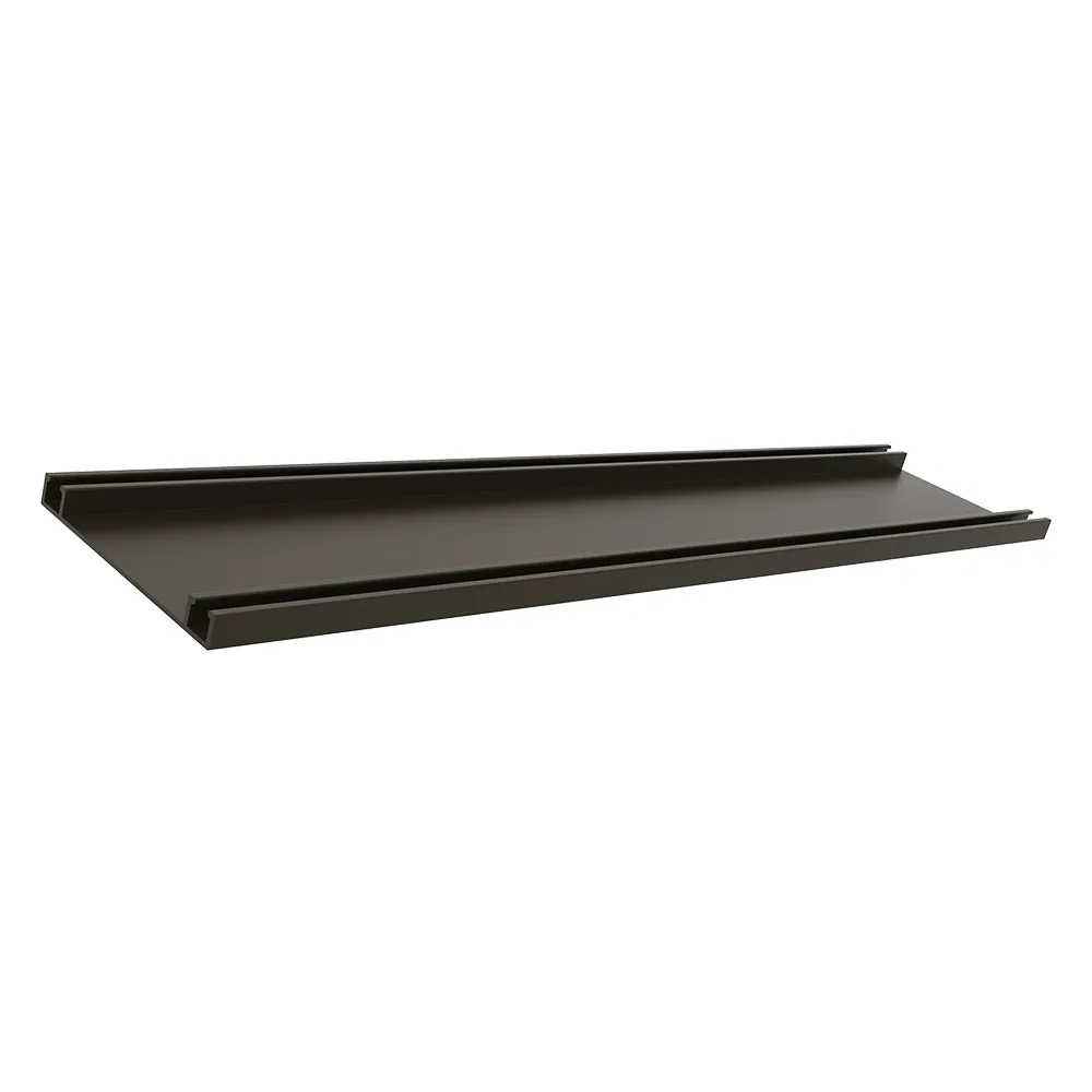 Trilho RX 1573, acabamento pintura bronze 1003